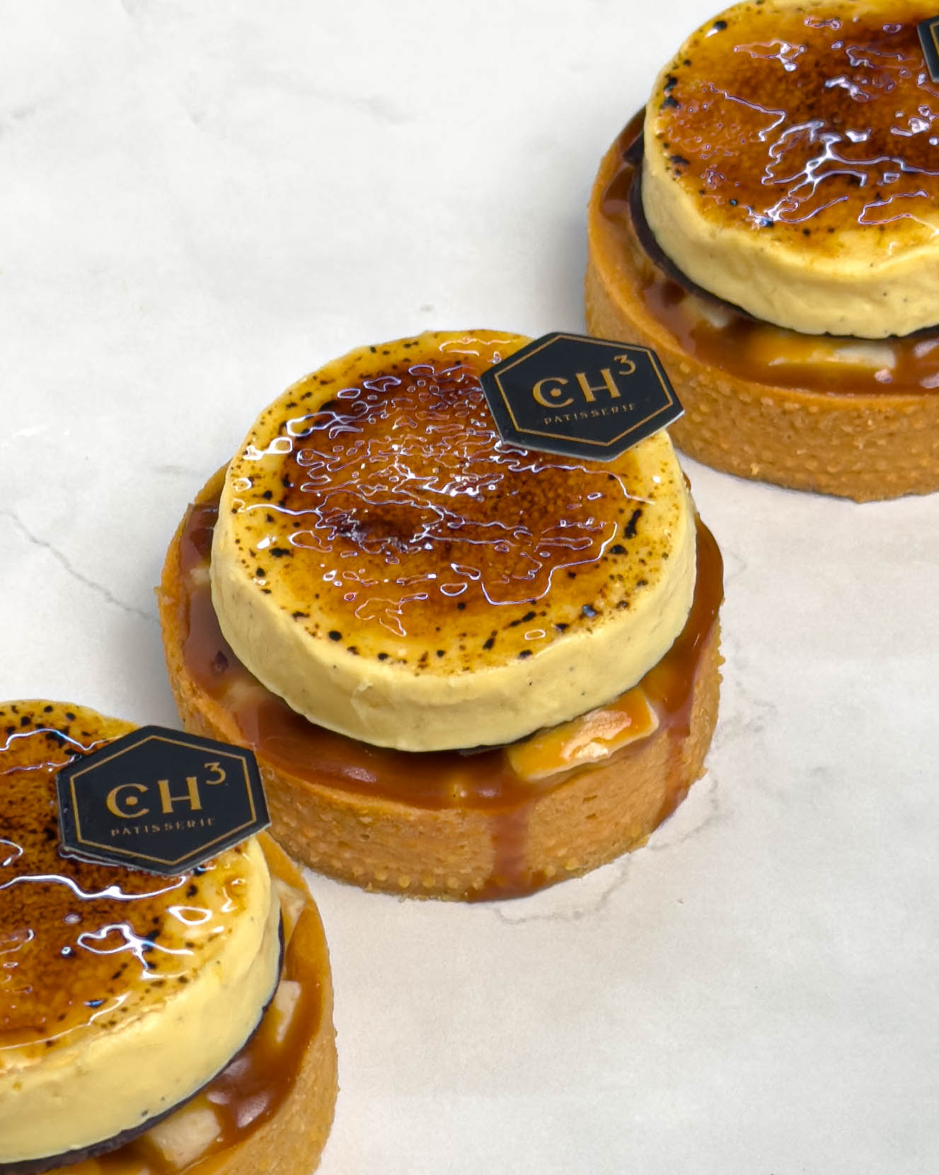 香蕉·焦糖燉蛋撻(小) Banoffee Créme Brûlée (small)