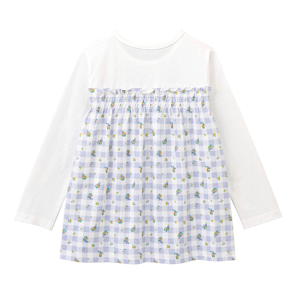 🆕【⭐訂購⭐】🌀 🇯🇵 日本直送🇯🇵 緞帶設計 拼接 喇叭束腰 上衣［3款選］🌀 [ELCA-0225][260524]