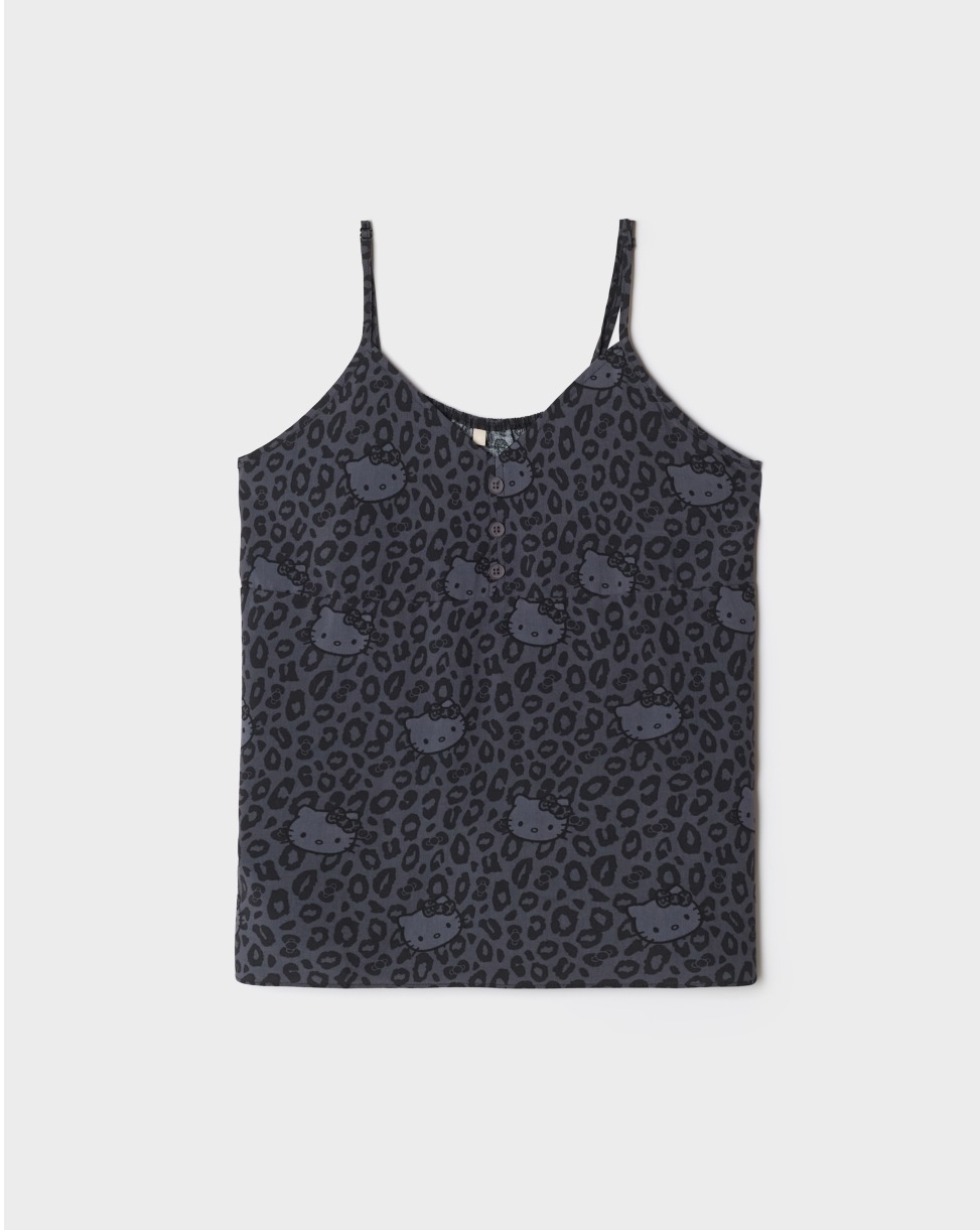 預購 7月中發貨｜SPAO X Hello Kitty Leopard 睡衣套裝