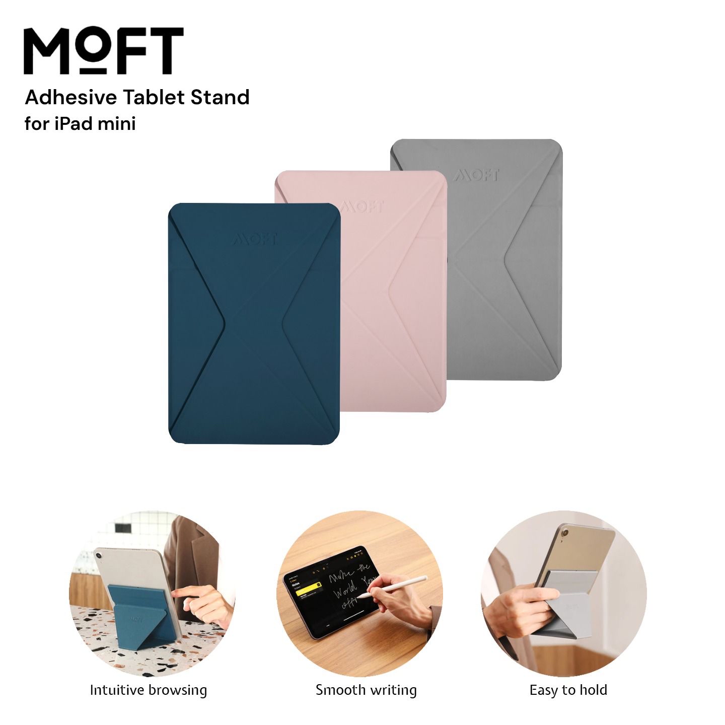 MOFT 可重複黏貼平板支架  (iPad Mini 版)MS008S