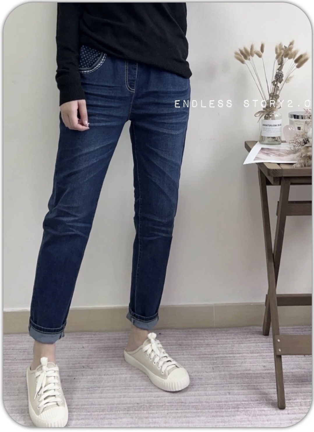 軟熟全橡筋腰小鬆身牛