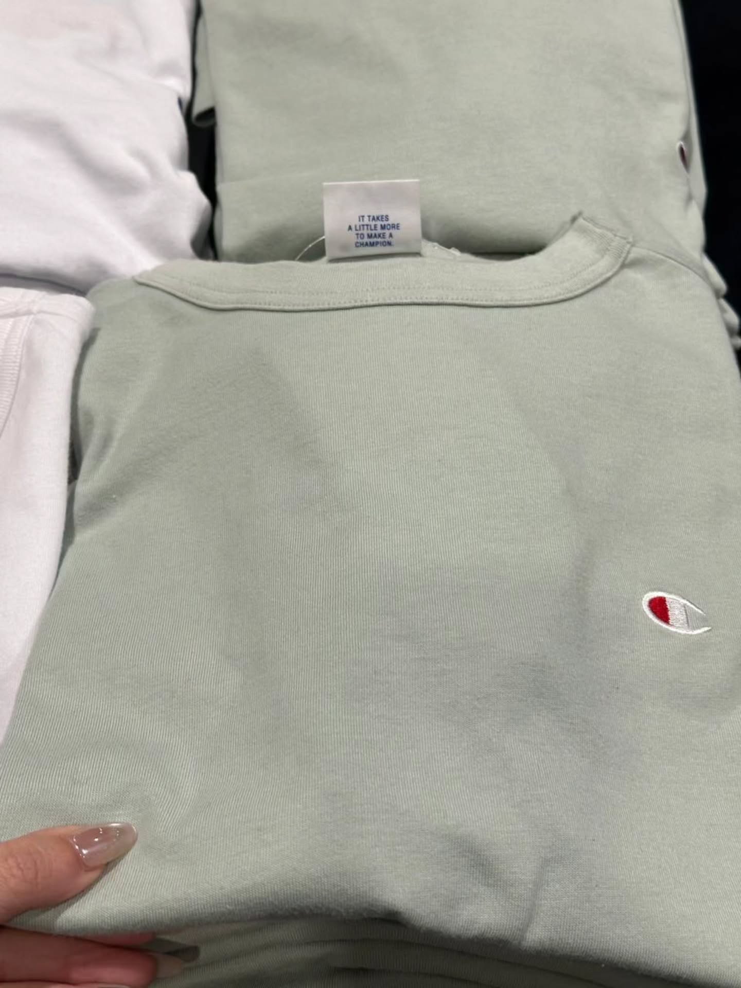 🇯🇵Champion｜男士纯色百搭圆领短袖T恤素色 百搭 Tee