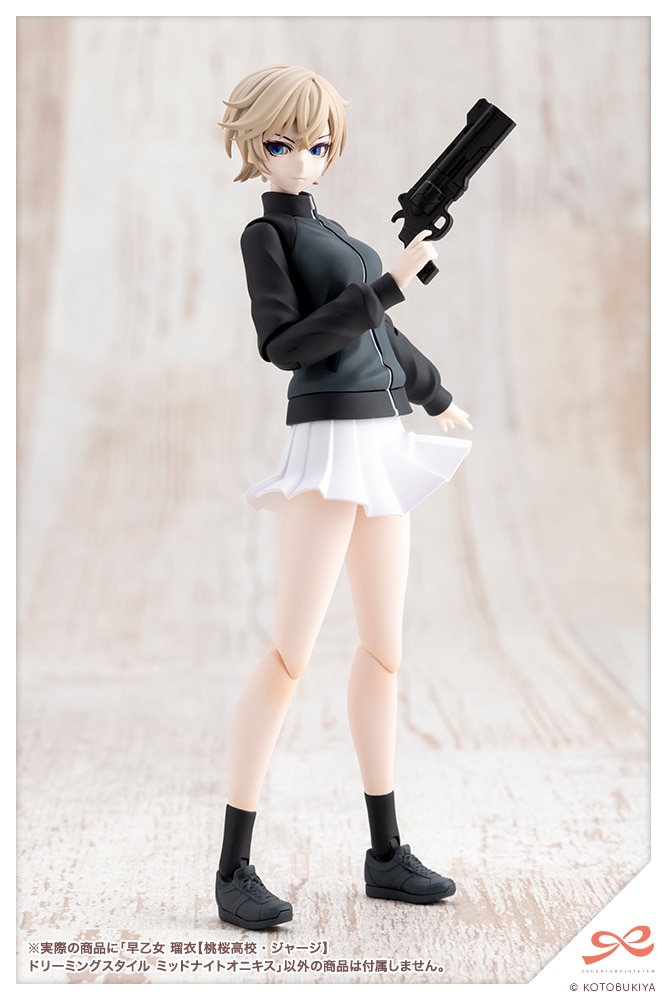 (預訂訂金 $100) (總價 $309) (壽屋店舖限定版) 壽屋 Kotobukiya 創彩少女庭園 早乙女瑠衣 櫻桃高校制服 夢幻風格 午夜瑪瑙 模型 (KO08400) (行版) 