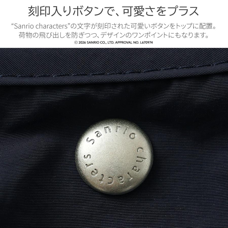 【日本直送】Sanrio × unify 輕量撥水加工刺繡兩用袋 1.3L