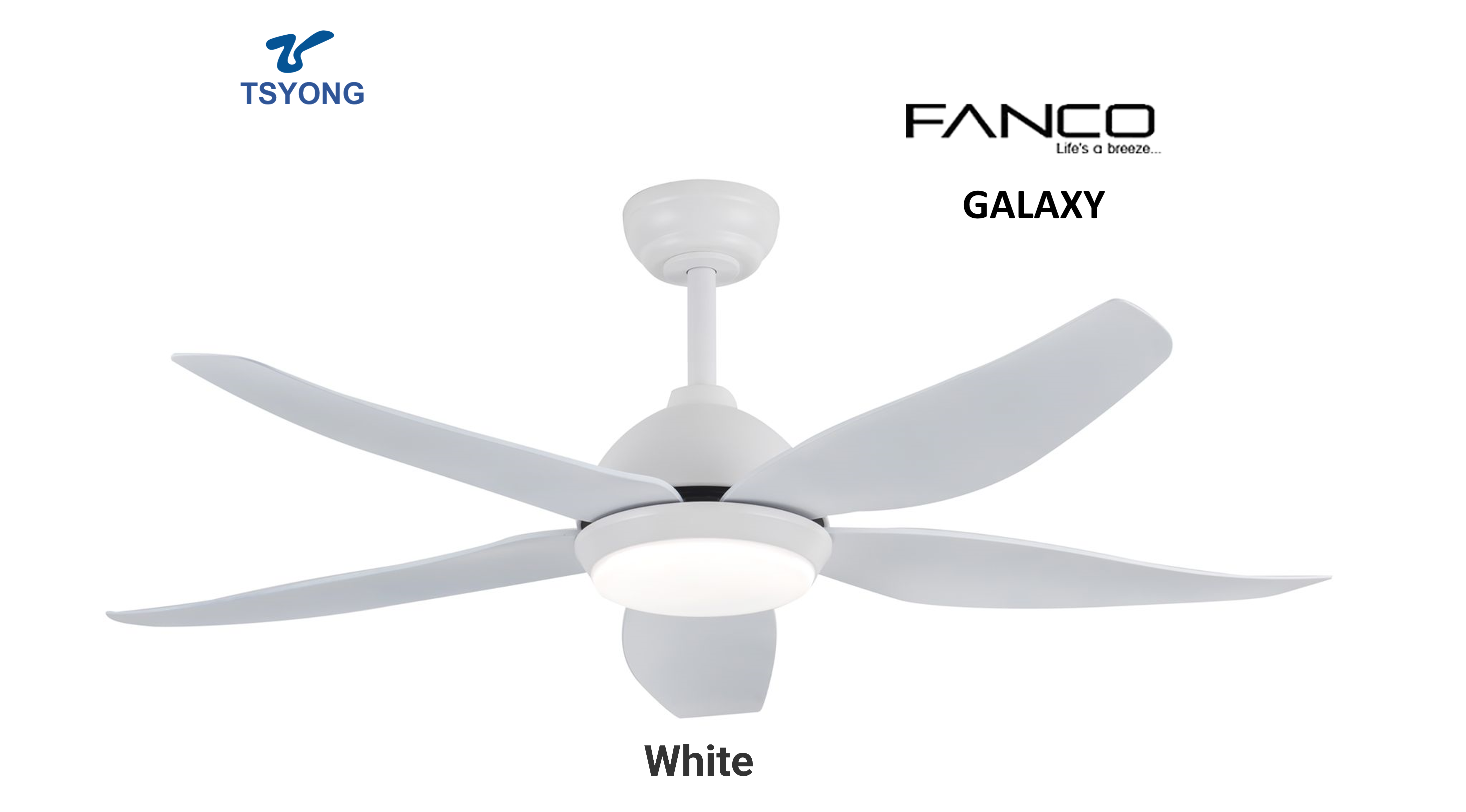 FANCO Galaxy 5 DC CEILING FAN