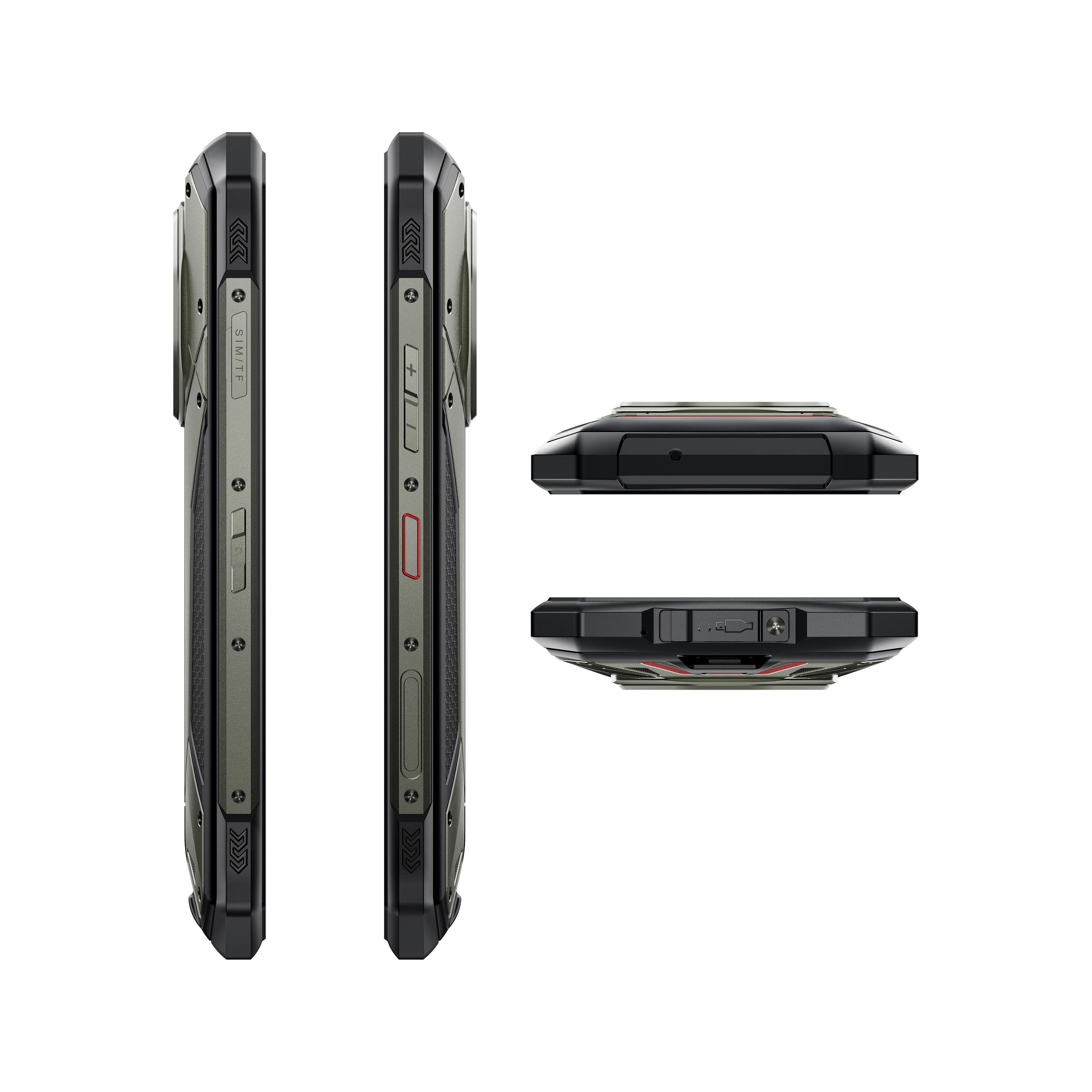 DOOGEE S300 Plus 5G | 12GB/1TB 6.78吋 120Hz 11000mAh 夜視 LED燈光陣列 即時對講功能 WiFi6E 三卡槽 快門鍵 AI助手 三防手機 Rugged Phone