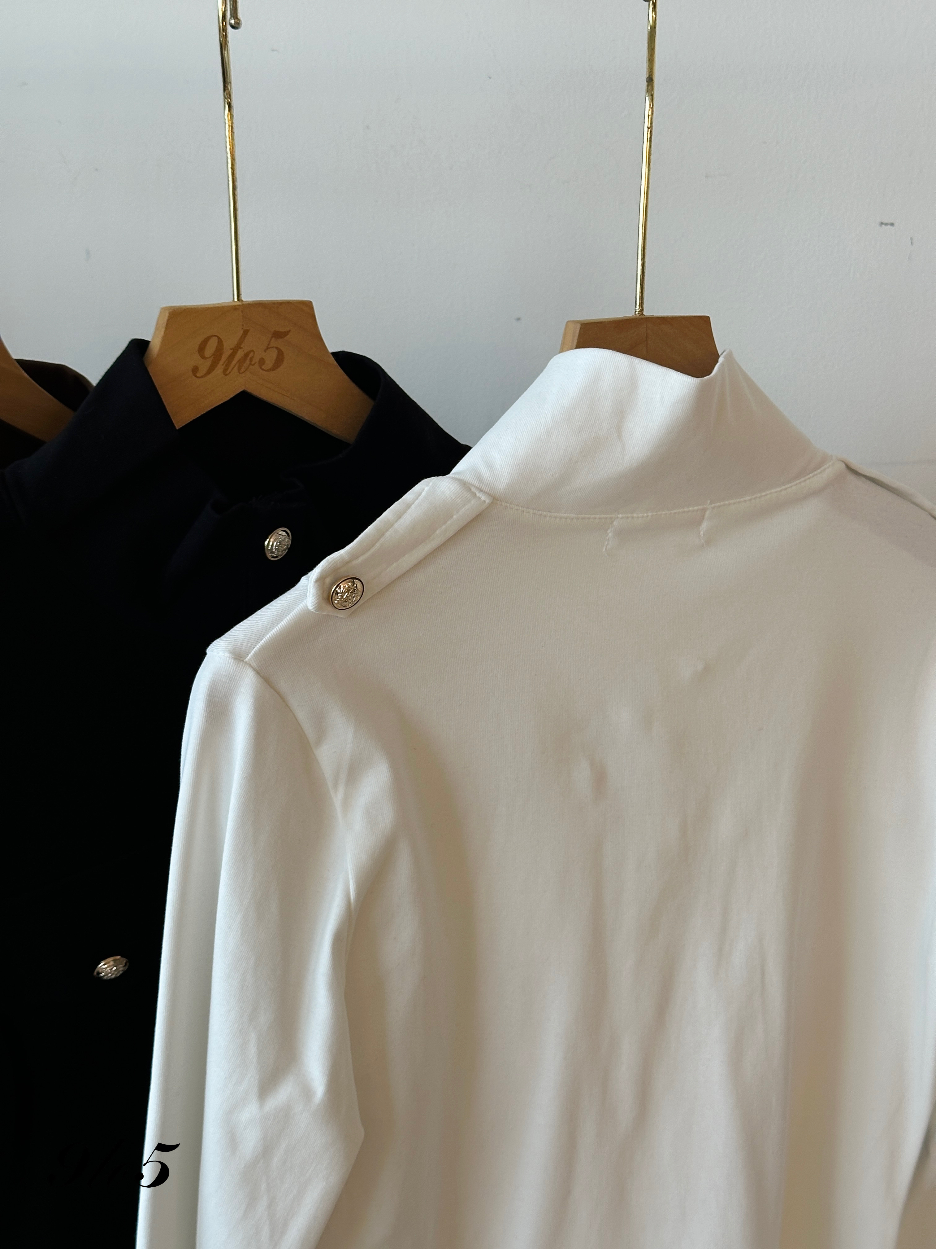 T3935 Mock Neck Top - 5 Colors