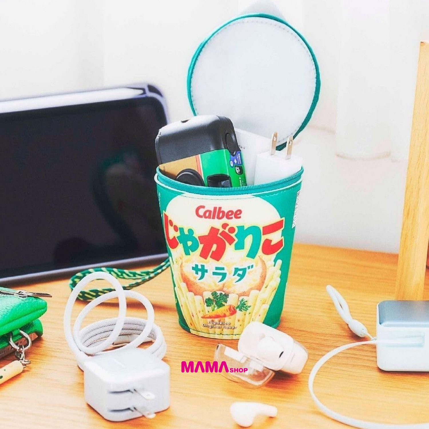 日本直送雜誌附錄--「Calbee jagariko 30 週年袋仔」