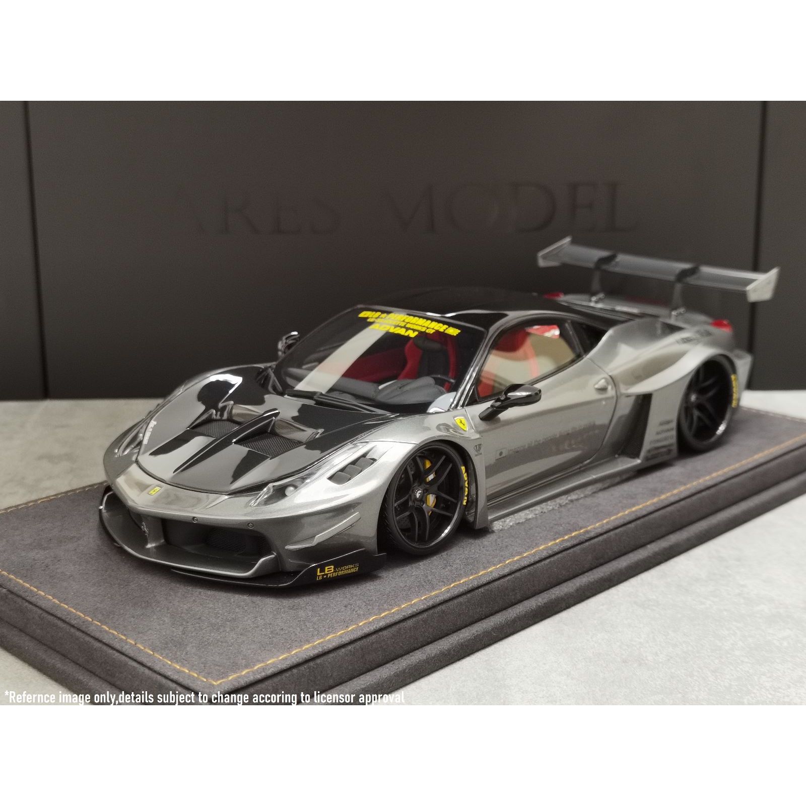 IN-STOCK AM-1/18-LB-SILHOUETTE WORKS Ferrari 458 GT | RC-MODEL