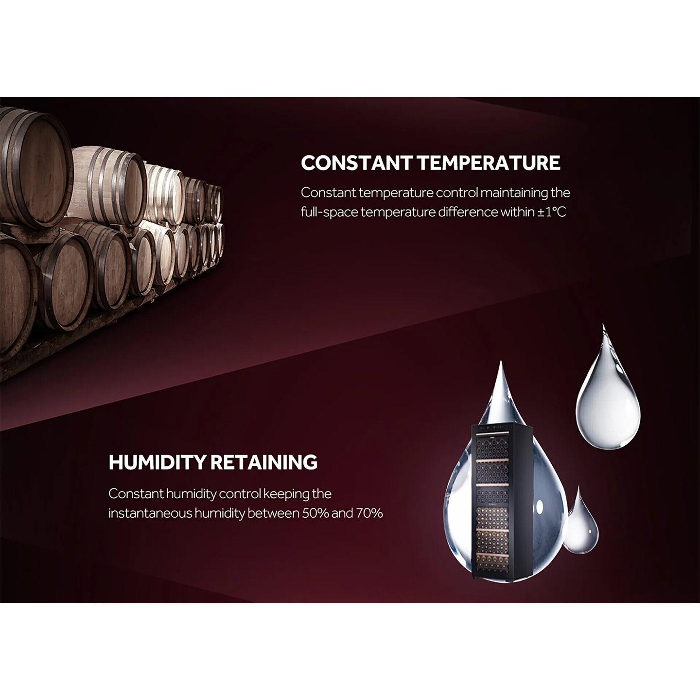 Haier 201 Bottles Wine Chiller (HWS-201GD)