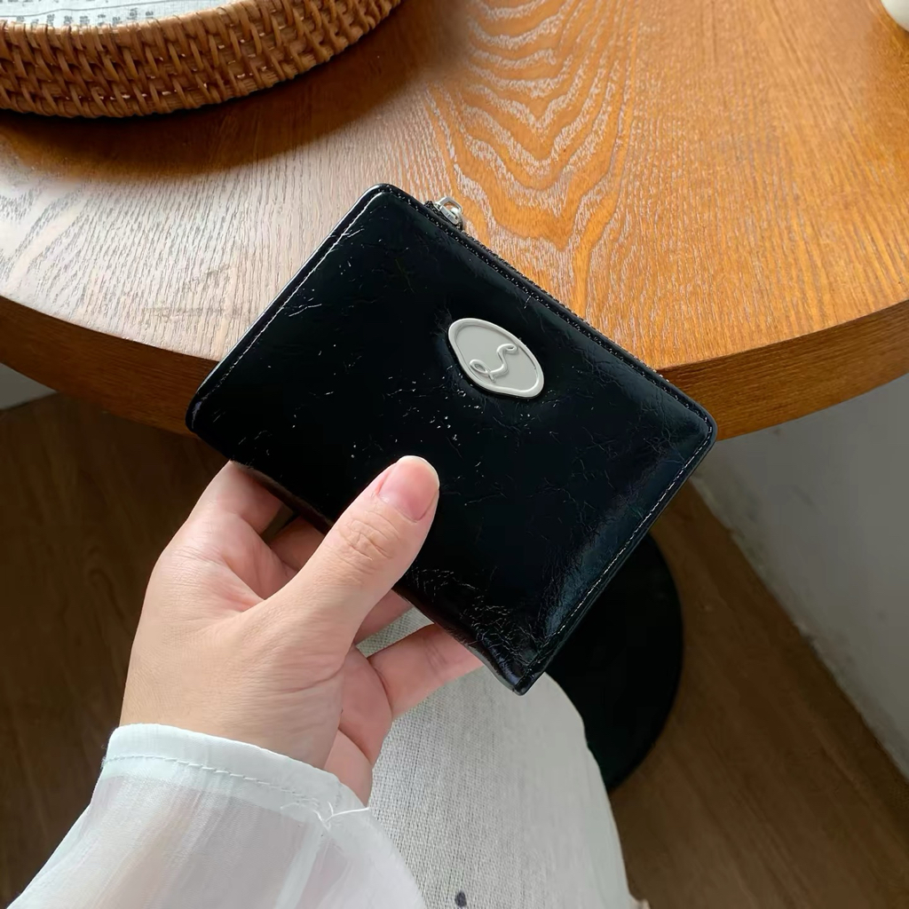 Korean Wax Leather Wallet