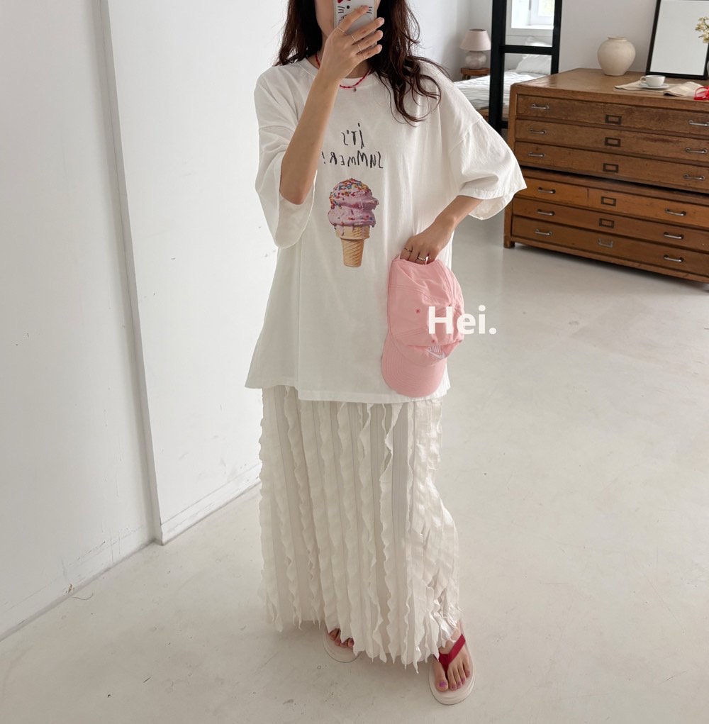 Hei | ice cream T親子(M100-110/Adult)