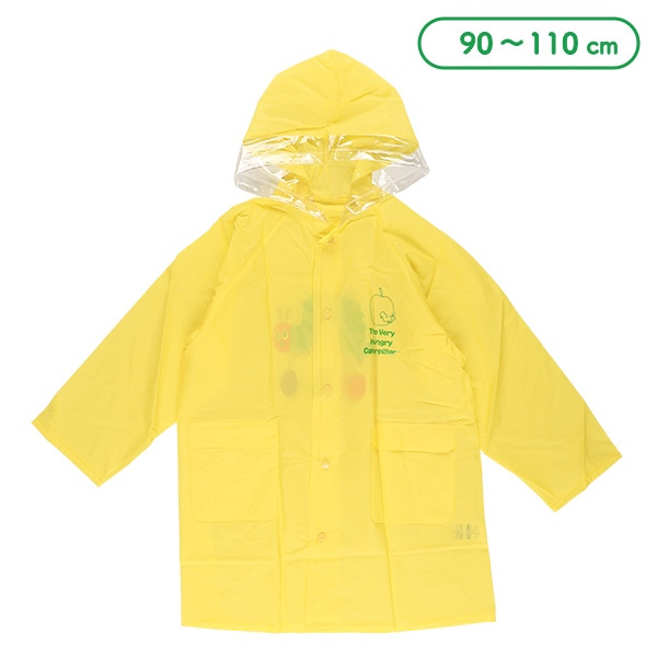 🇯🇵預訂 日本直送🇯🇵好餓的毛毛蟲印花雨衣雨褸
