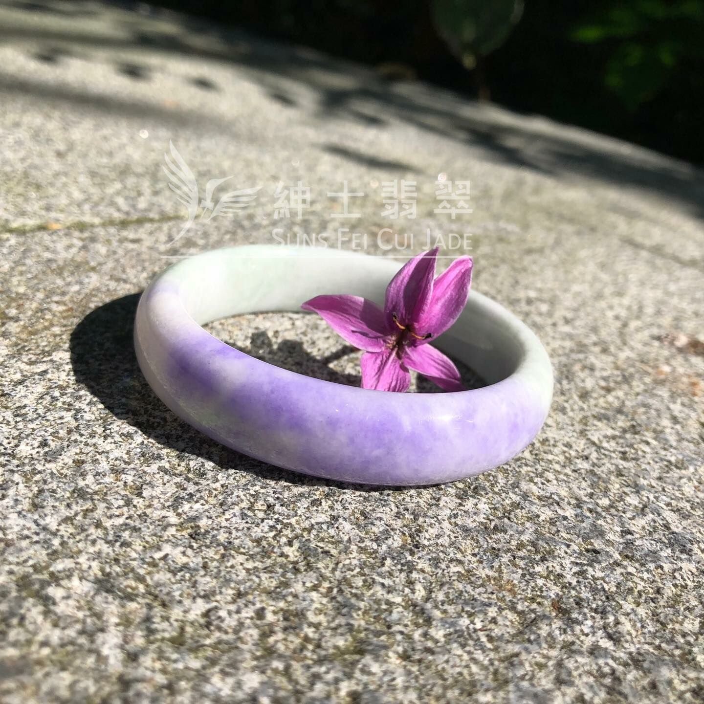 濃色藍紫福鐲57.6mm