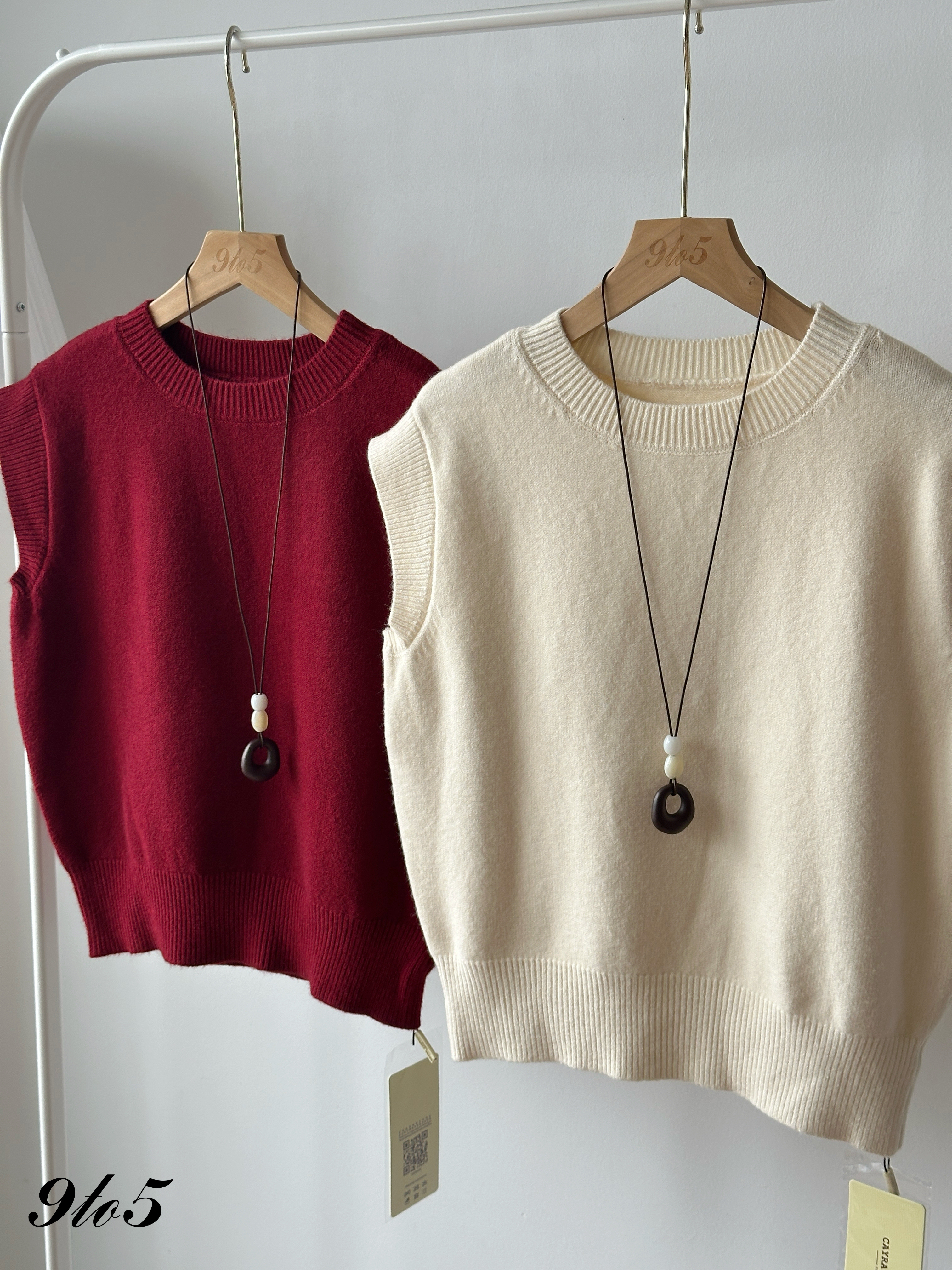 T4382 Cape Sleeve Knit Top - 4 Colors 