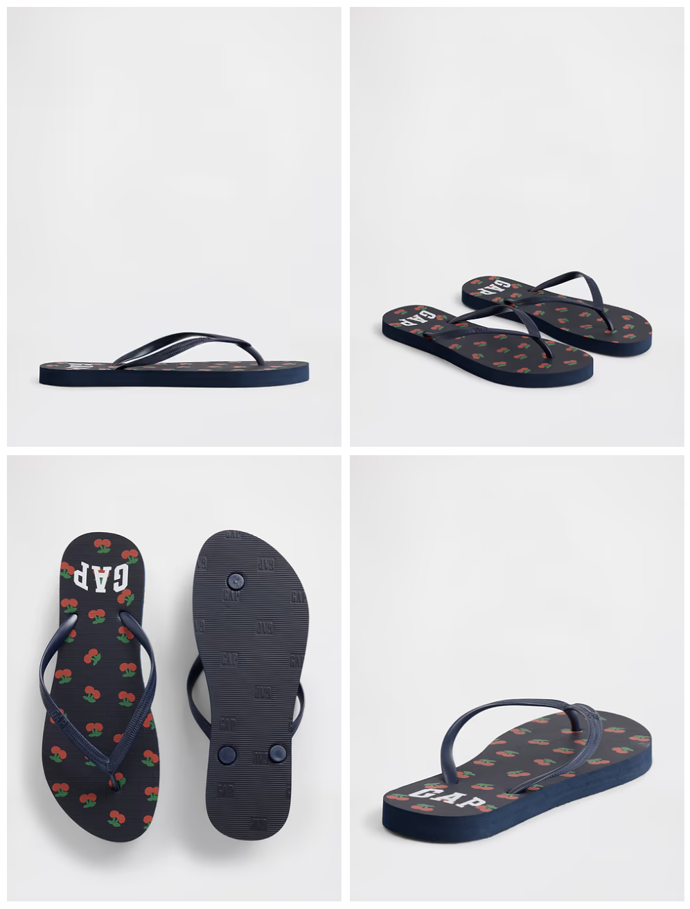 【落雨/去沙灘必備】Gap Logo Flip Flops 女裝人字拖鞋 - 輕量防滑、防水