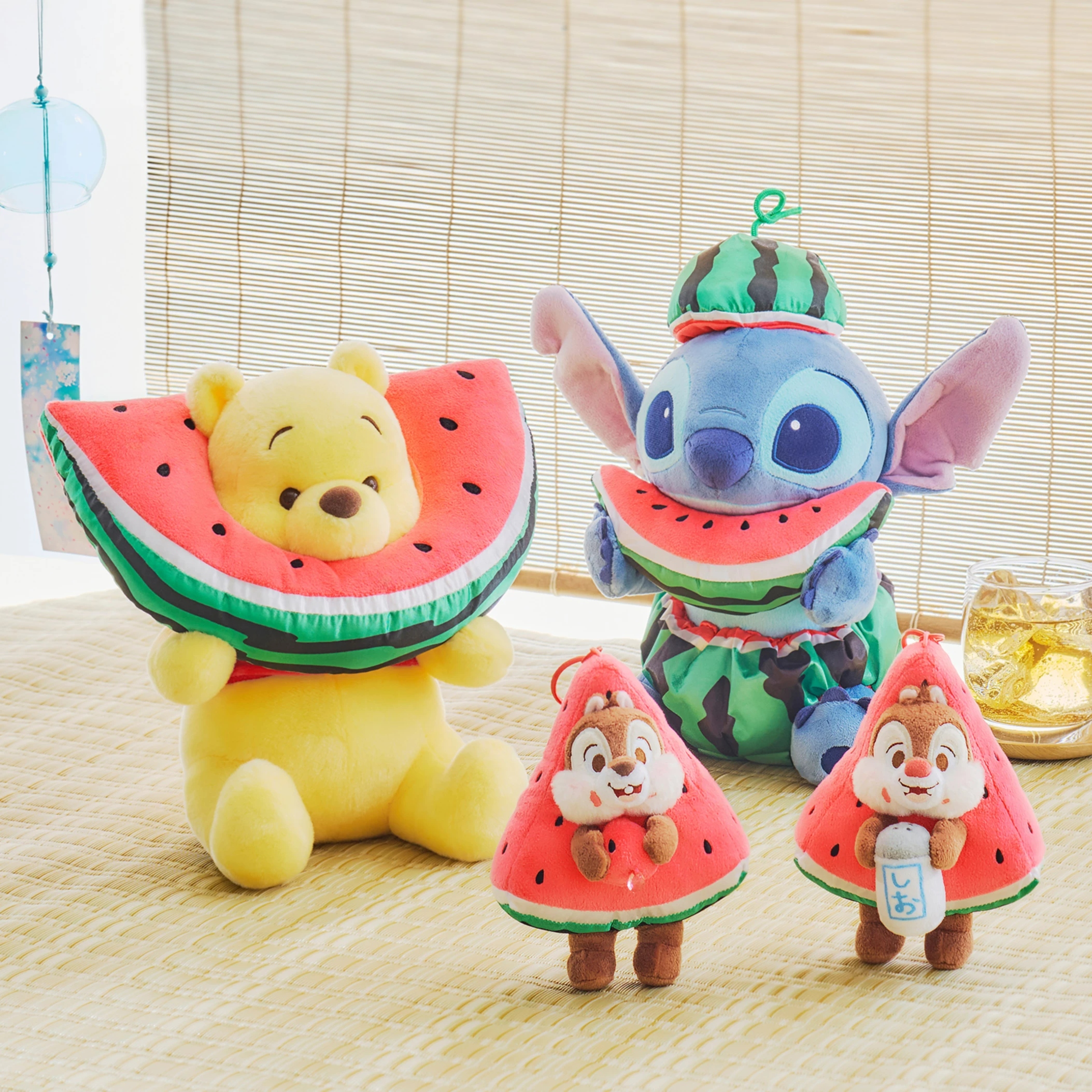 🌸 【預訂】Pooh 可愛西瓜造型公仔掛飾 - Loves Watermelon