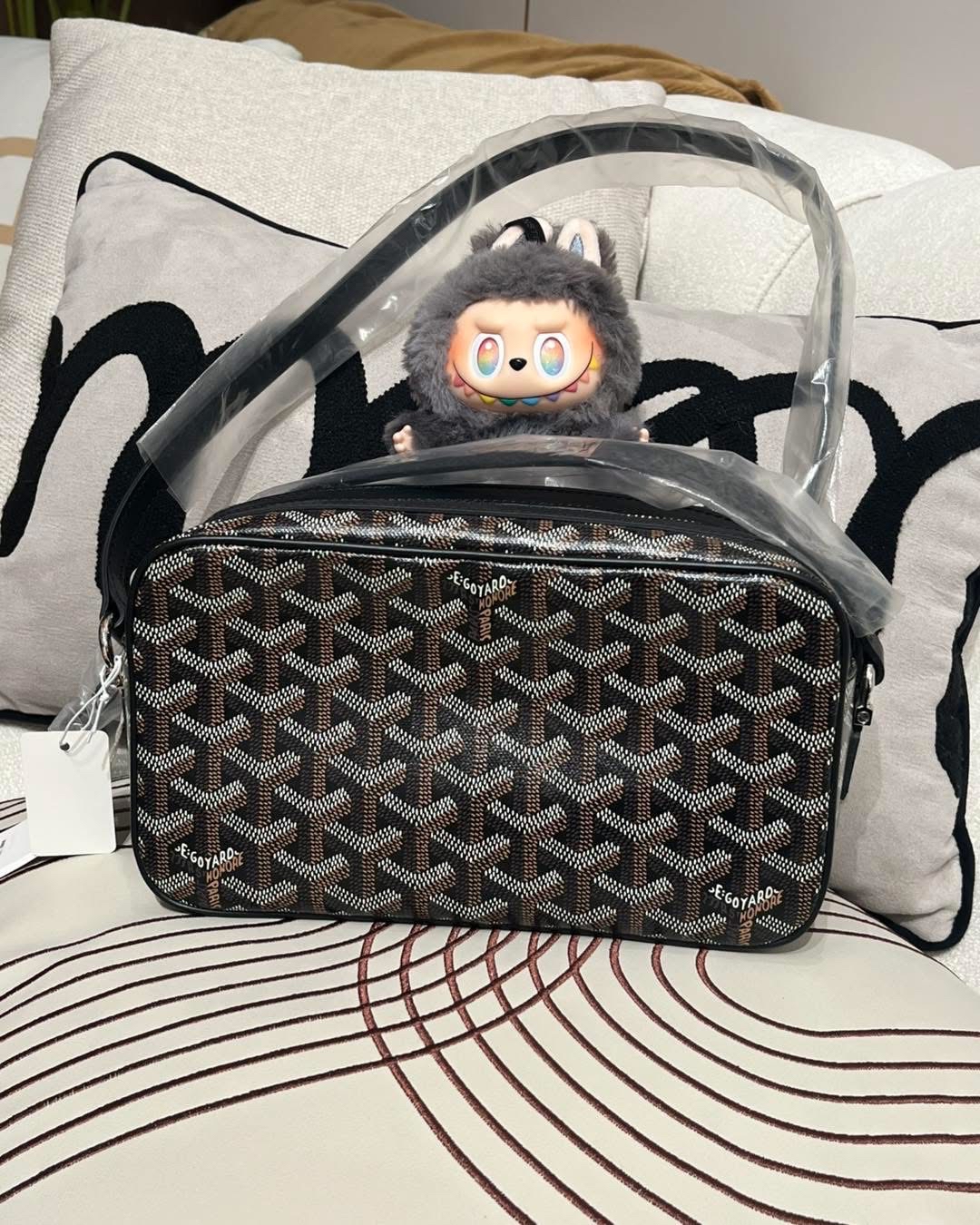 全新 Goyard cap vert pm bag NOIR 黑色camera bag  100%Authentic ,100%new ✅專門店收據✅dust bag✅紙袋