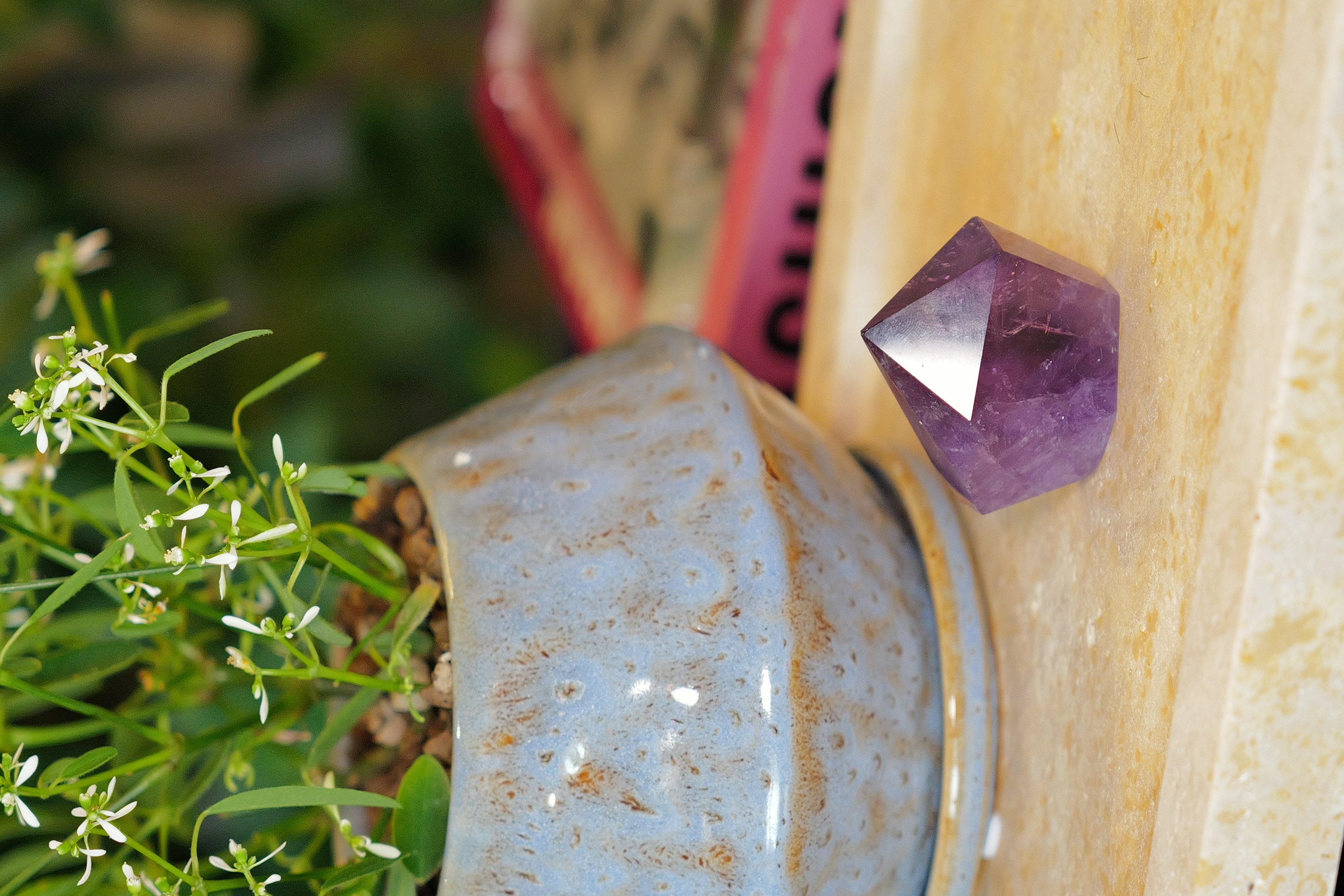 ༒4.2cm紫水晶六角小柱 ༒ AM1190H3tG6a-RA28*3NT