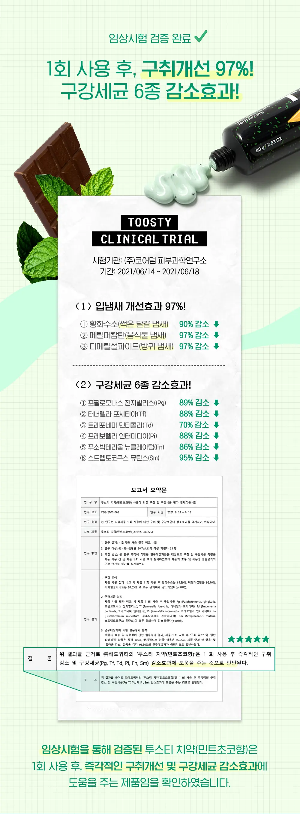 韓國🇰🇷直送✈️TOOSTY牙膏 80克（四款口味）
