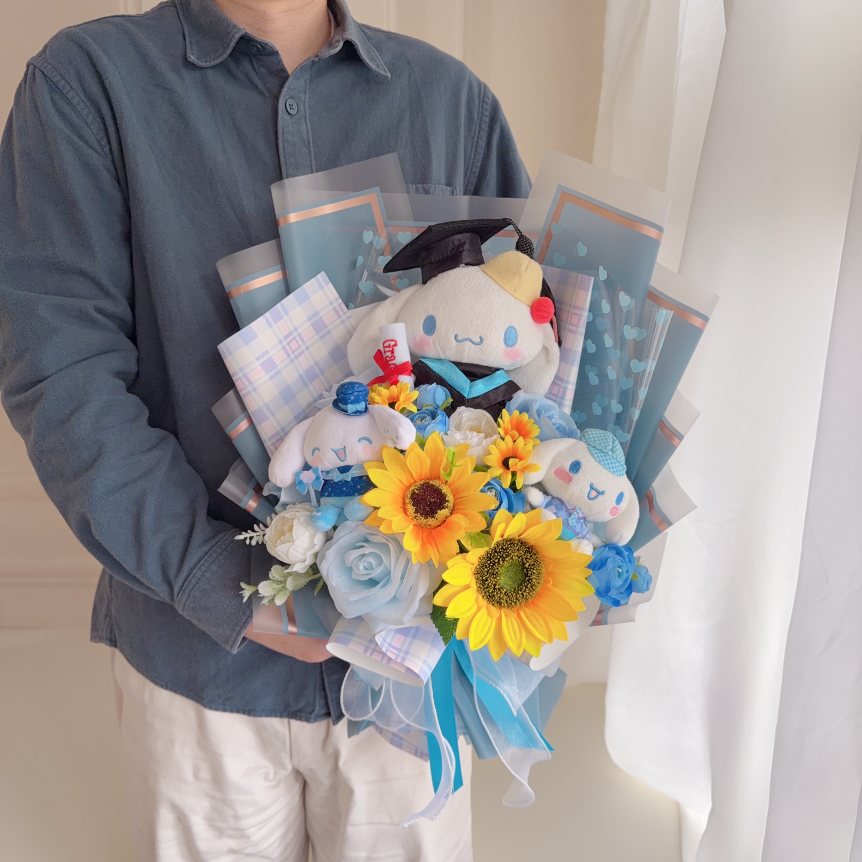 （現貨)玉桂狗公仔花