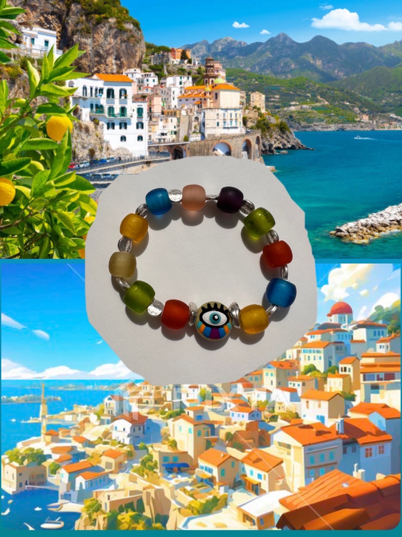 彩色玻璃Handmade 珠珠