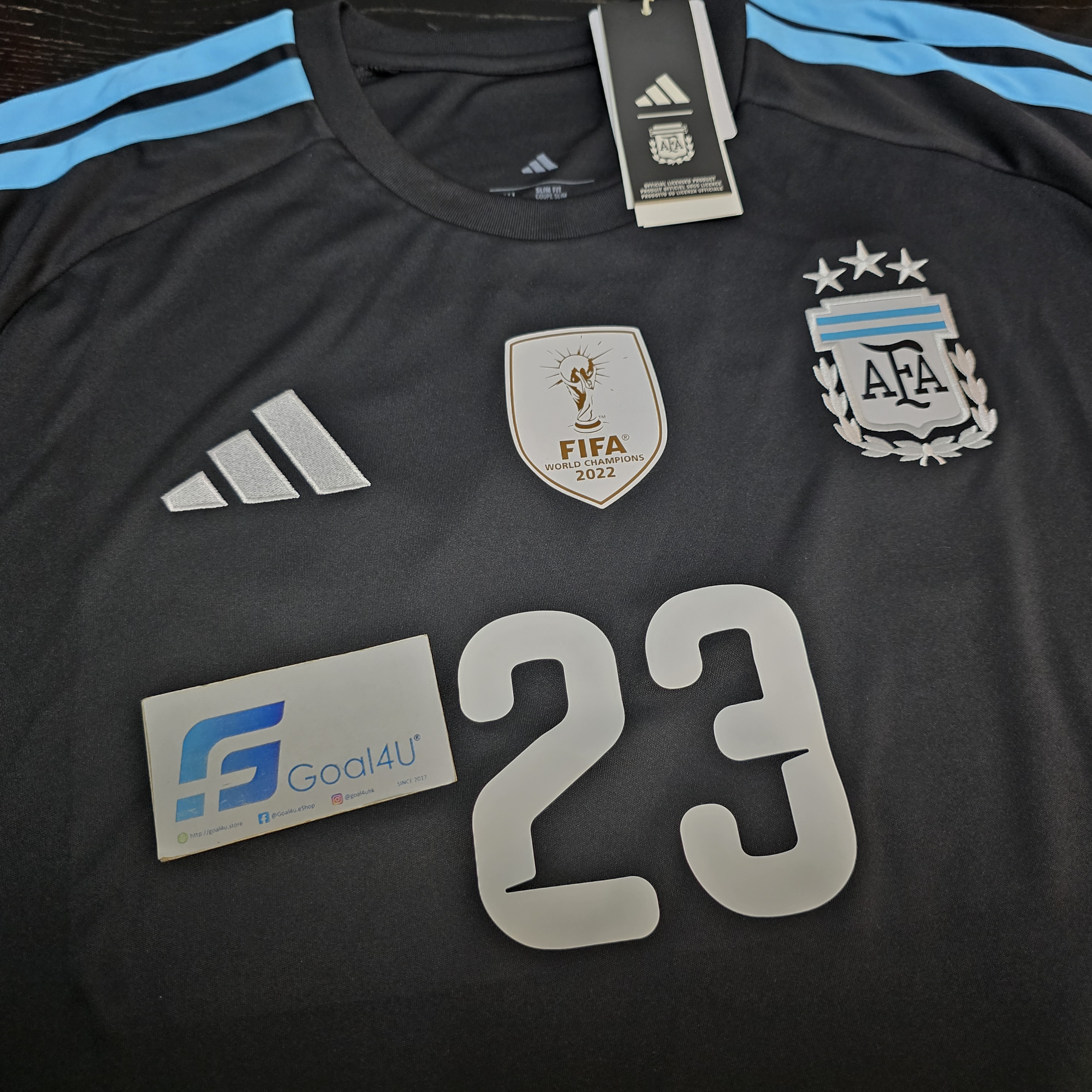 Adidas Argentina 阿根廷 2025-26 主場龍門球衣 (可加字章) JM8323