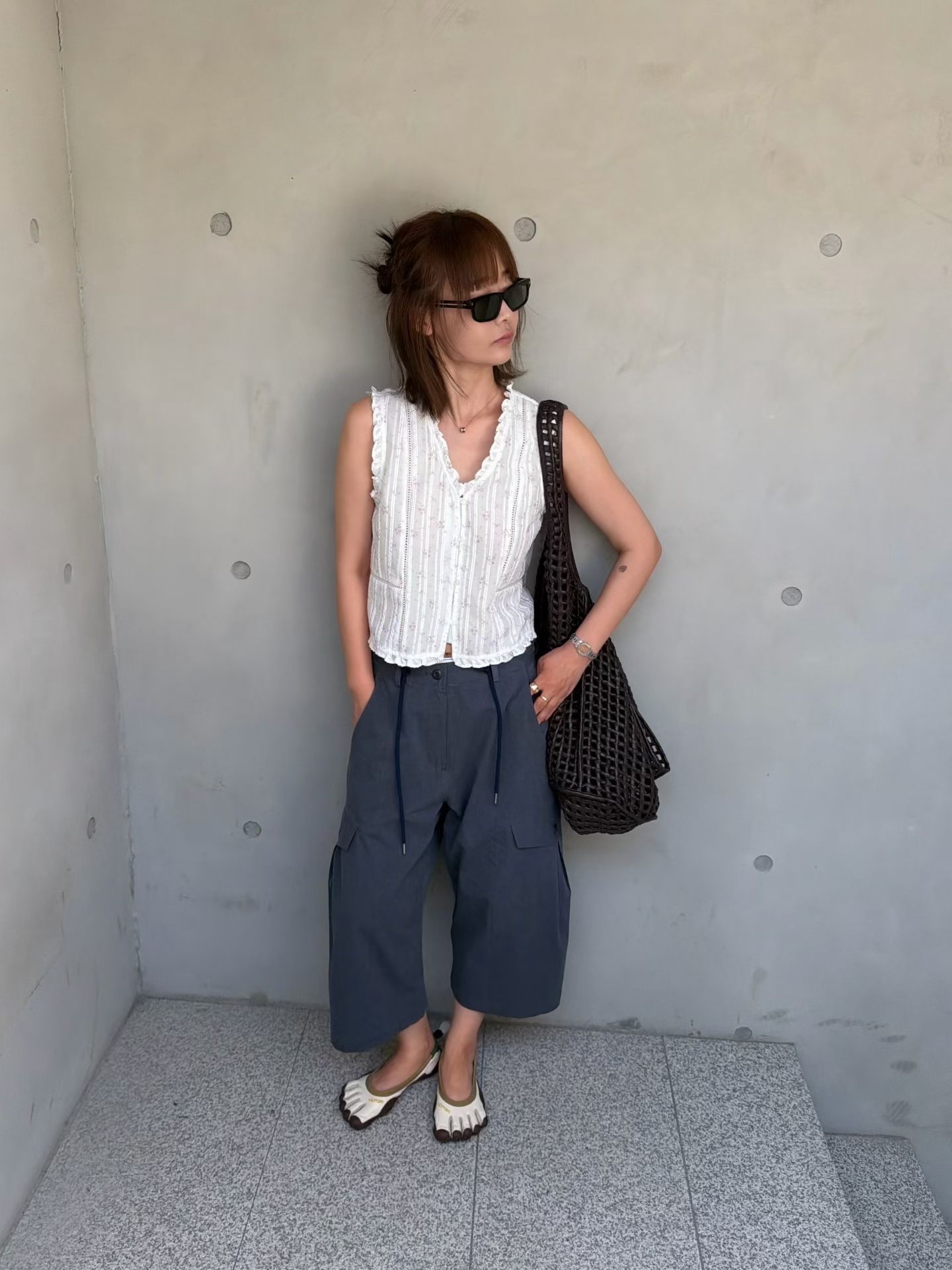 🇰🇷東大門女裝 | Flower sleeveless 