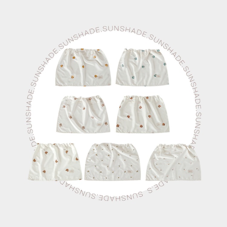 DOTTODOT 刺繡車用遮陽簾 (Soft Embroidery Sunshade)