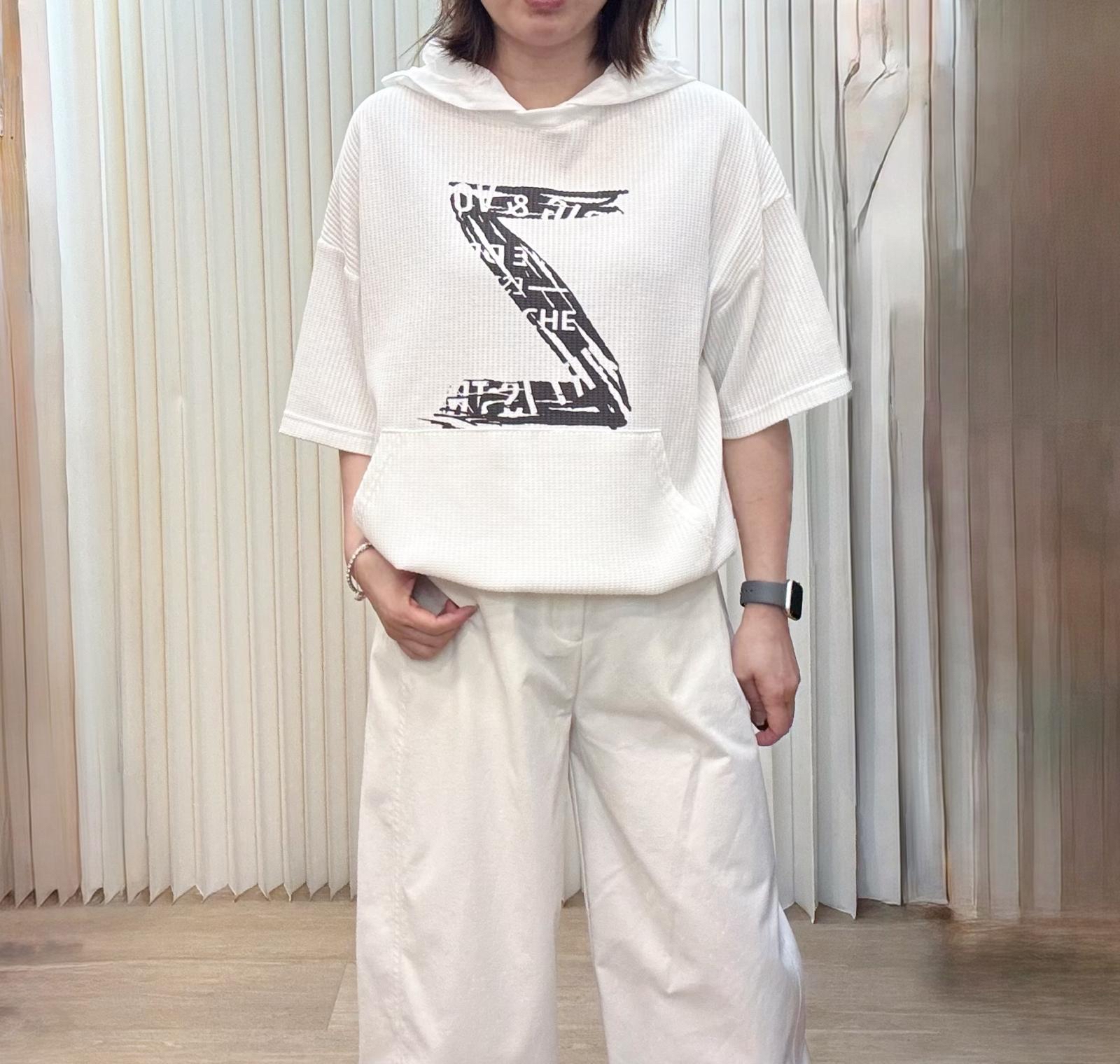 韓國連帽拼布衫 M566 04no09240