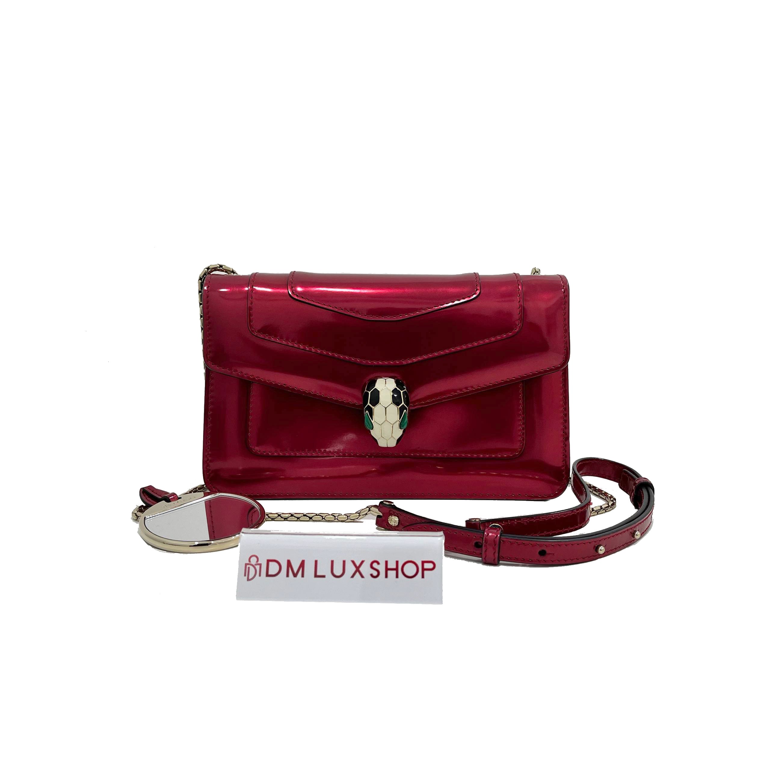 Bvlgari Red Sling Bag