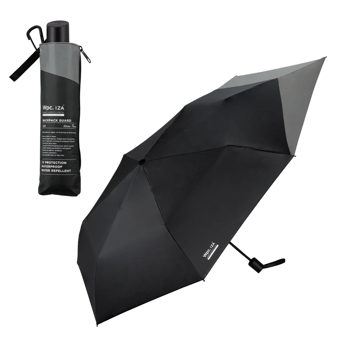 WPC IZA BACKPACK GUARD 防UV晴雨兼用傘