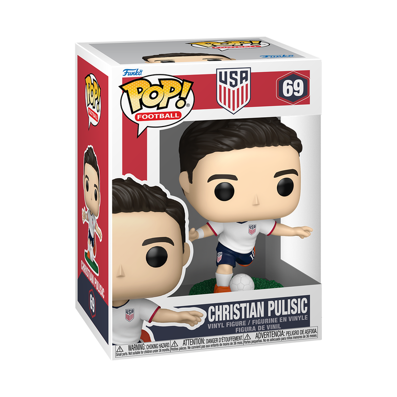 📦訂購 美國代購 Funko POP! Christian Pulisic Figure 美國足球隊 模型