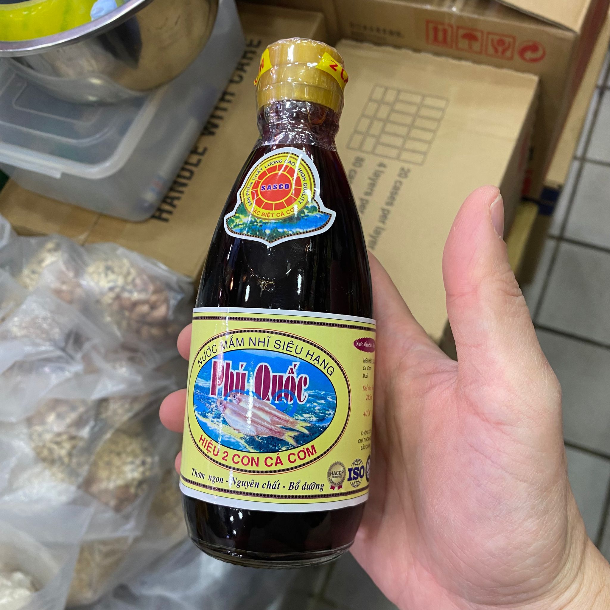 越南富國島特級魚露 - SASCO品牌，265毫升