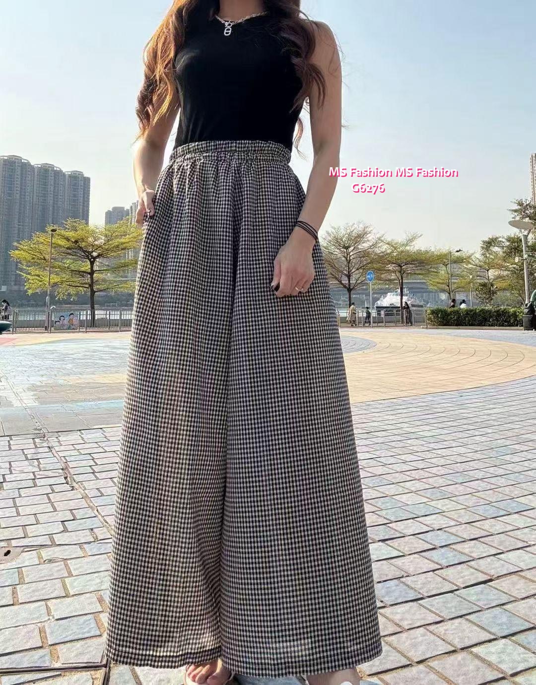 G6276 韓國🇰🇷背心+闊褲Set