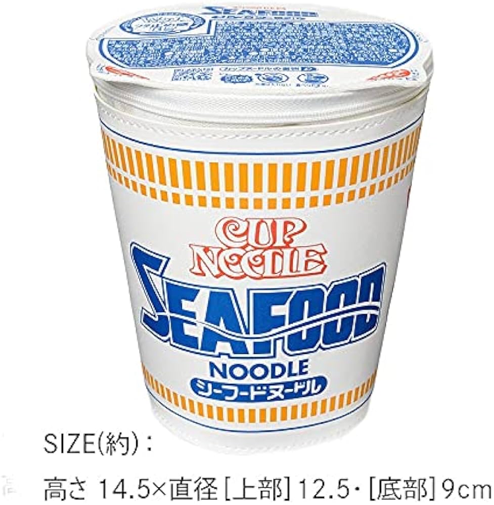 CUP NOODLE 50TH ANNIVERSARY シーフードヌードル BIGポーチBOOK (バラエティ)