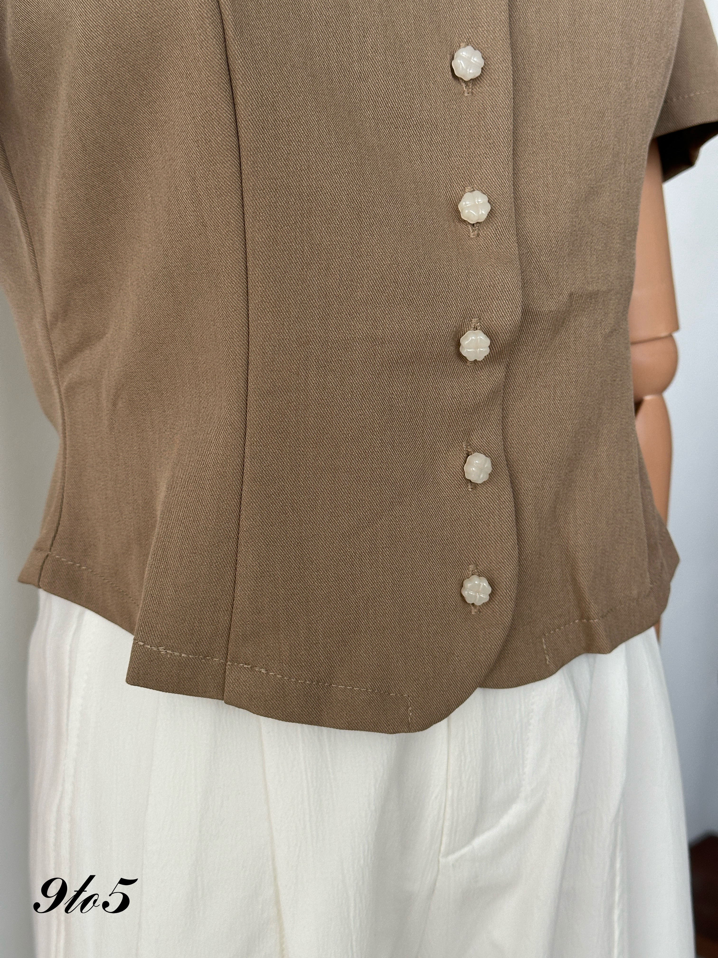 T3991 Puff Sleeve Top - 3 Colors 