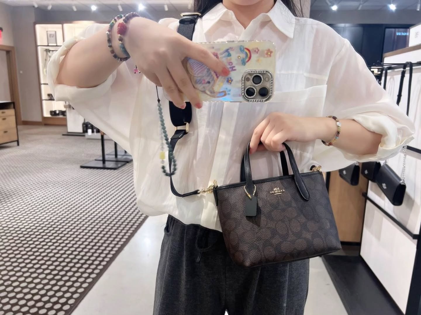 🇯🇵Coach爆款City 15迷你托特