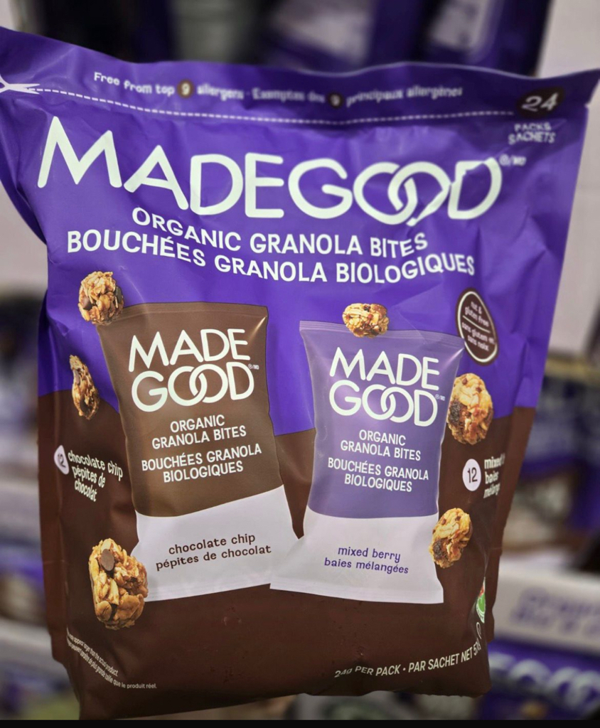 加拿大直送  MadeGood有機迷你燕麥脆脆 576g (24gx24