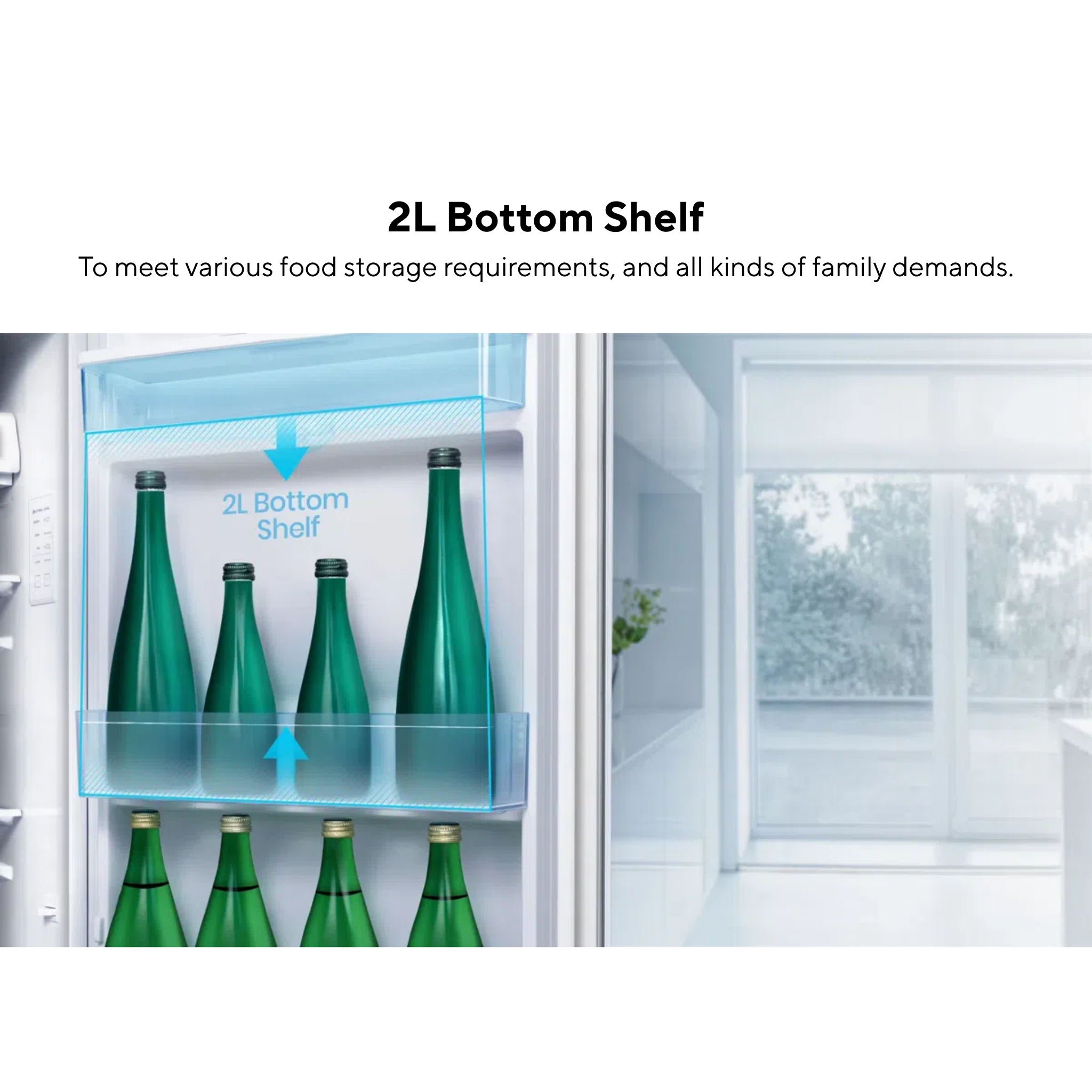 TCL 394L Cross Door Refrigerator (TR-C505AGWP)