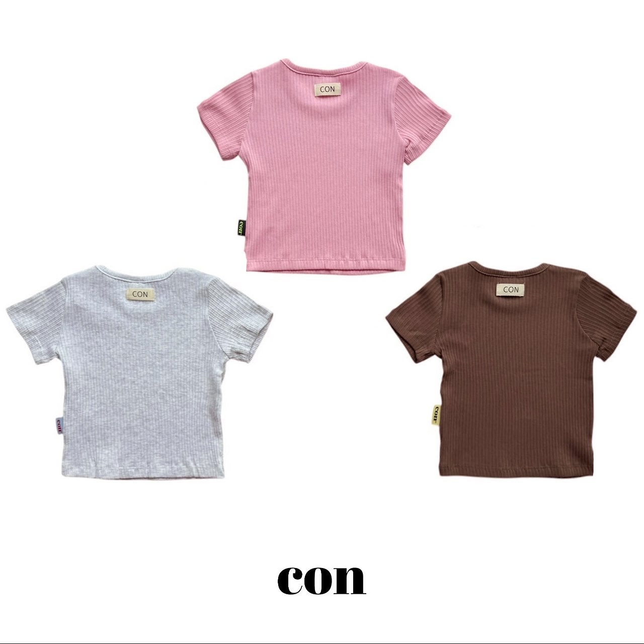 Con | Basic T (Pink/Melange size 4(97-107)