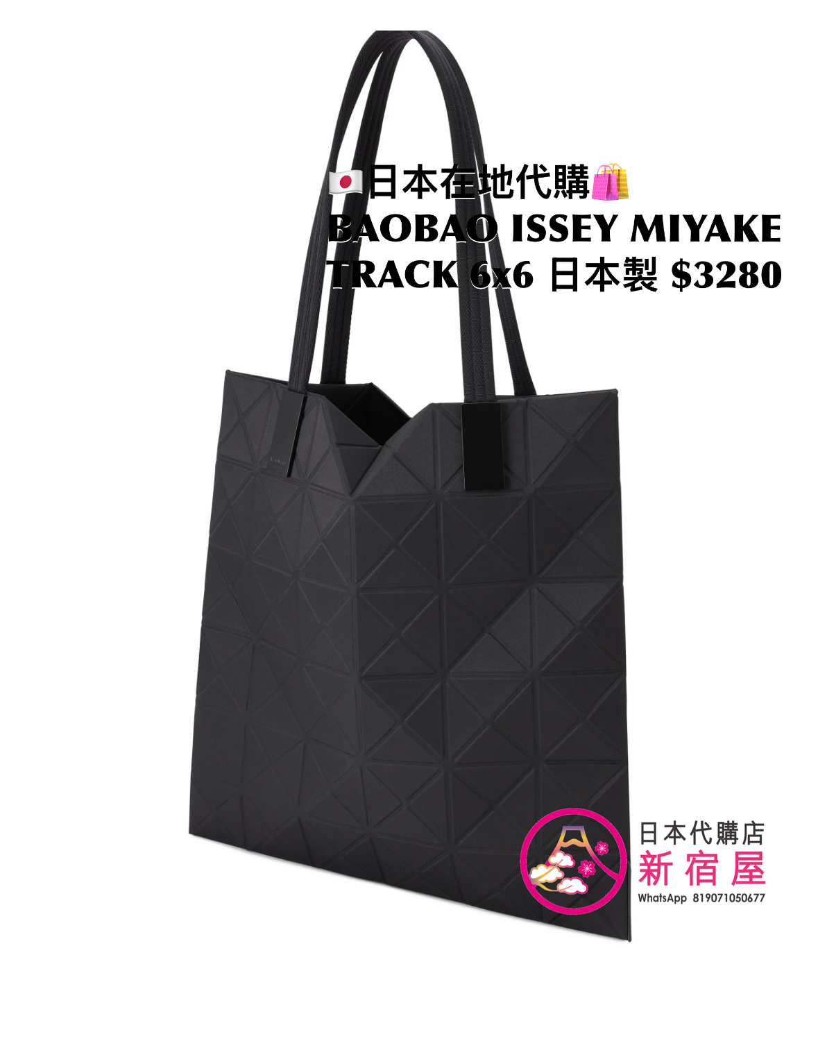 BAOBAO ISSEY MIYAKE TRACK 6x6