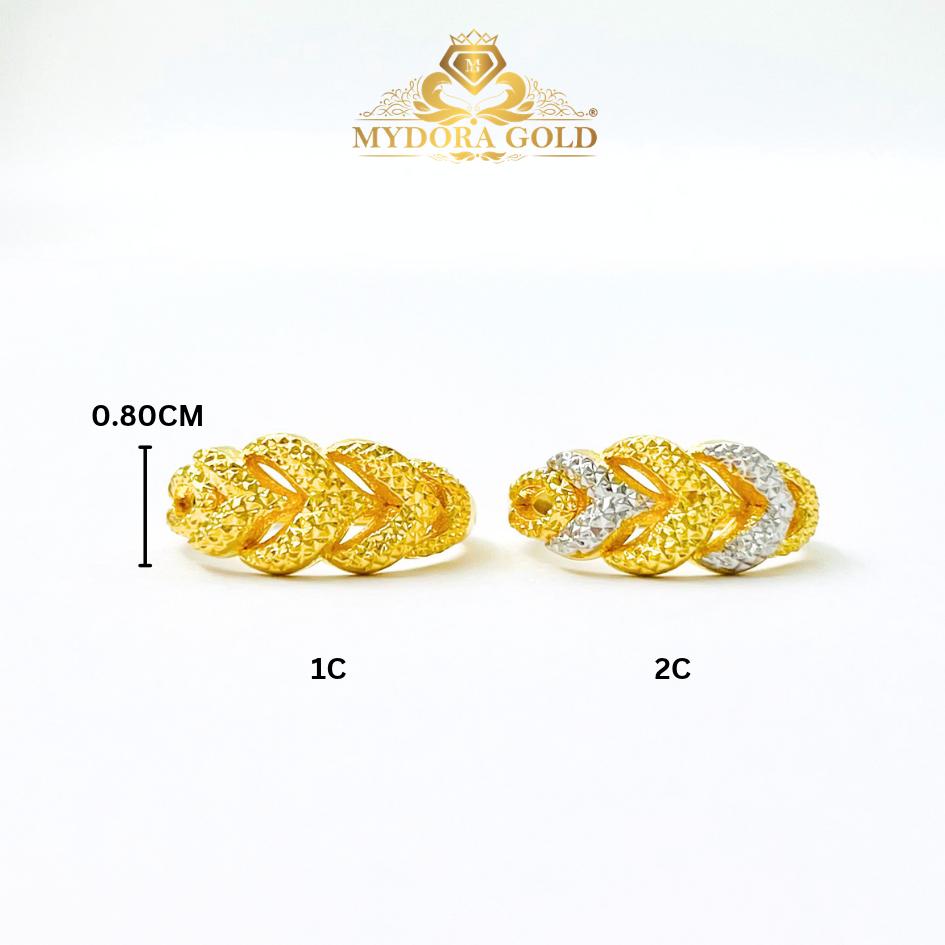 MYDORA Emas 916 Cincin Mini Aura Datin (5G) l EMAS 916/22K