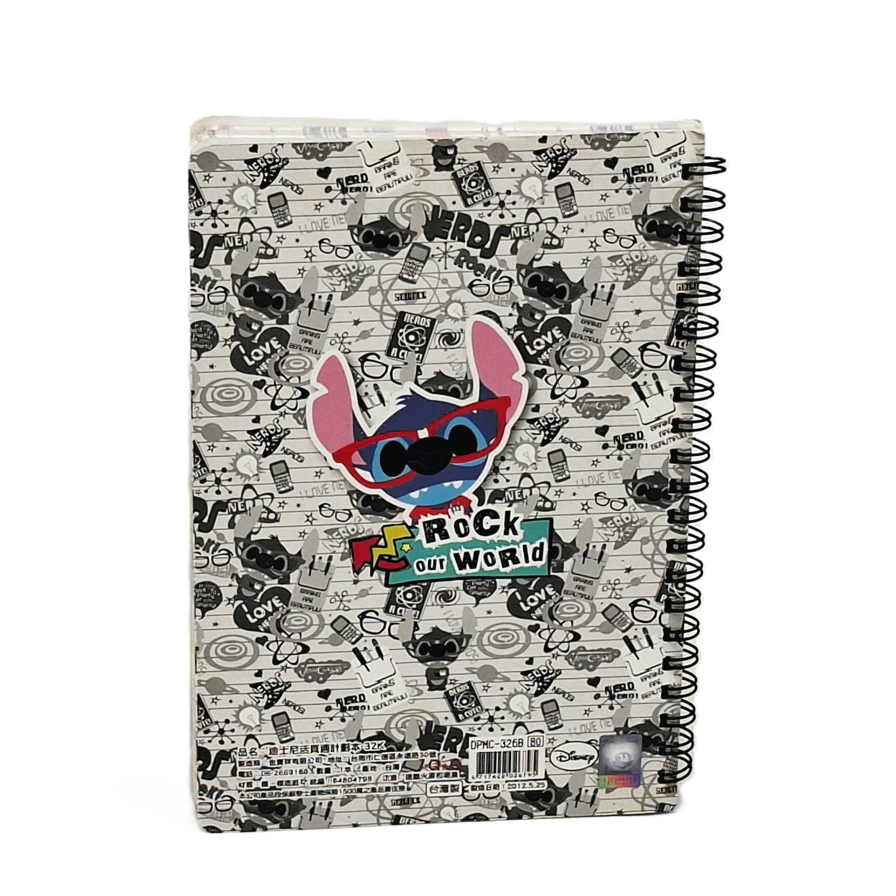 52頁 活頁週計劃本 STITCH (DPMC-326B)