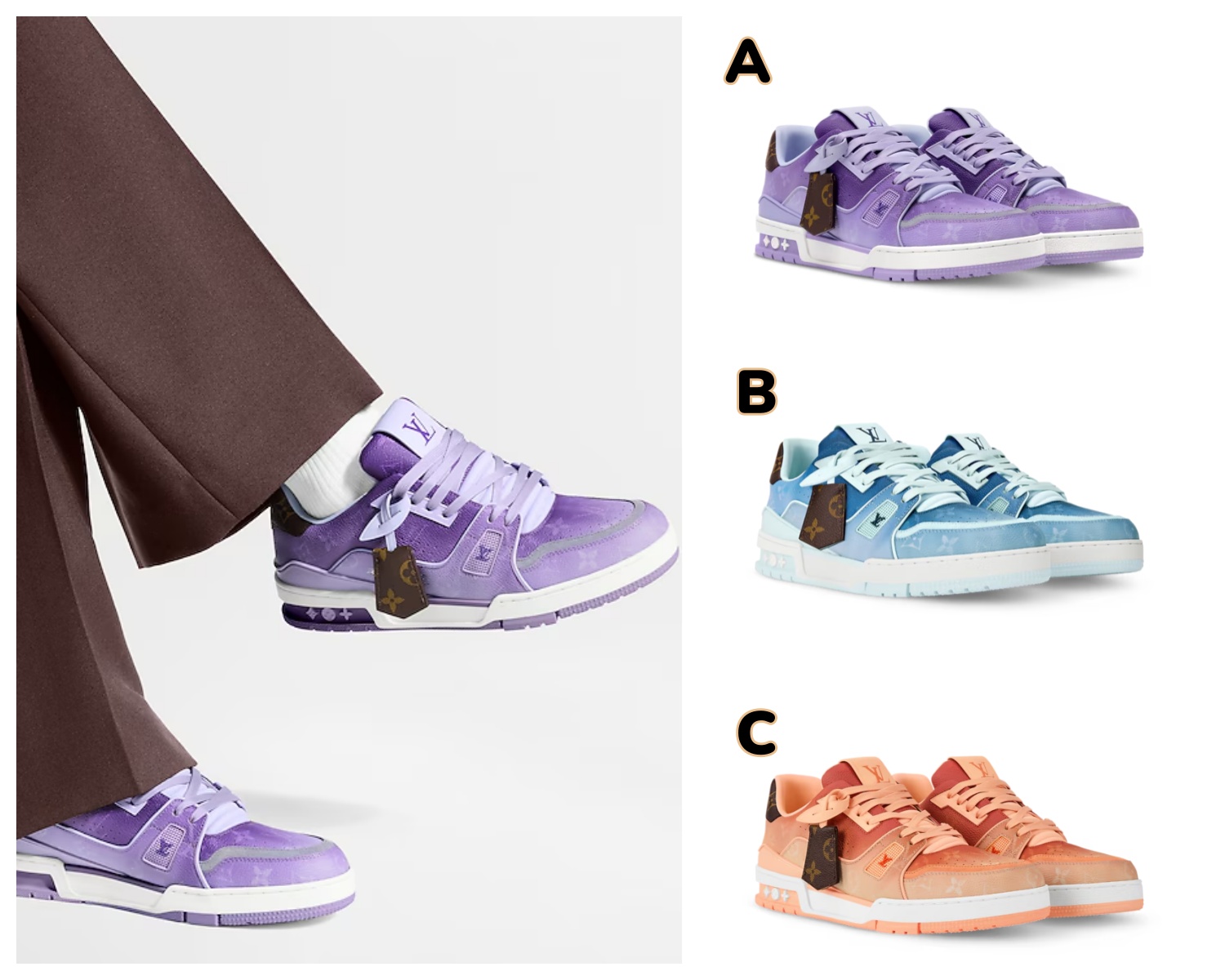【頂級】LV Trainer Sneaker 運動鞋 連全套鞋盒
