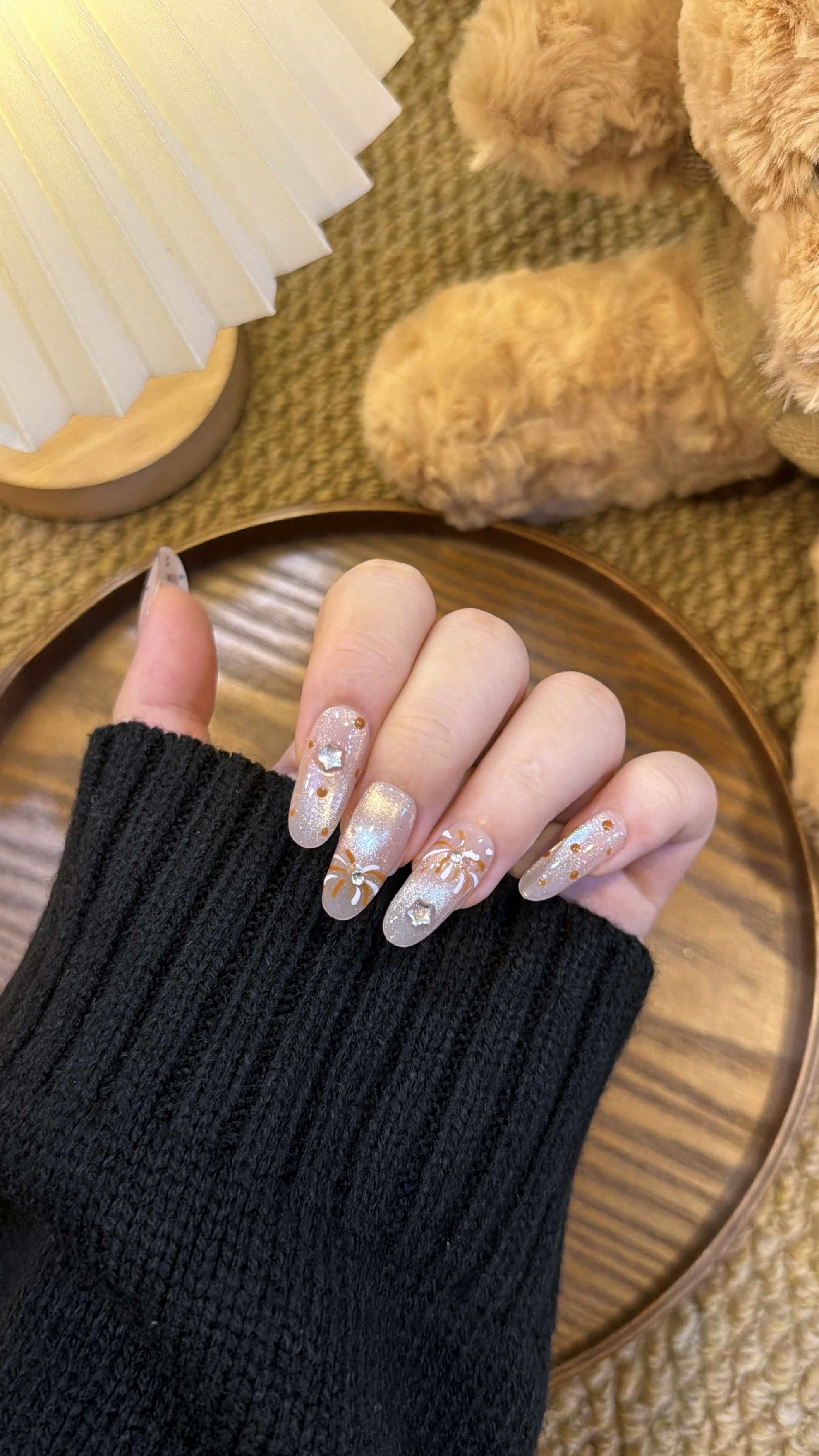 烟火迎春 中椭圆