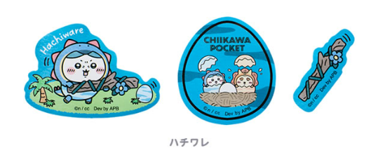 🌸 【預訂】恐龍 貼紙 - Chiikawa 恐龍樂園 21/8新品