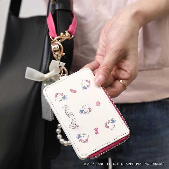 現貨｜Sanrio Hello Kitty Flowering After school memories系列 日版 伸縮帶卡套 散紙包 (LSR-G013-F)