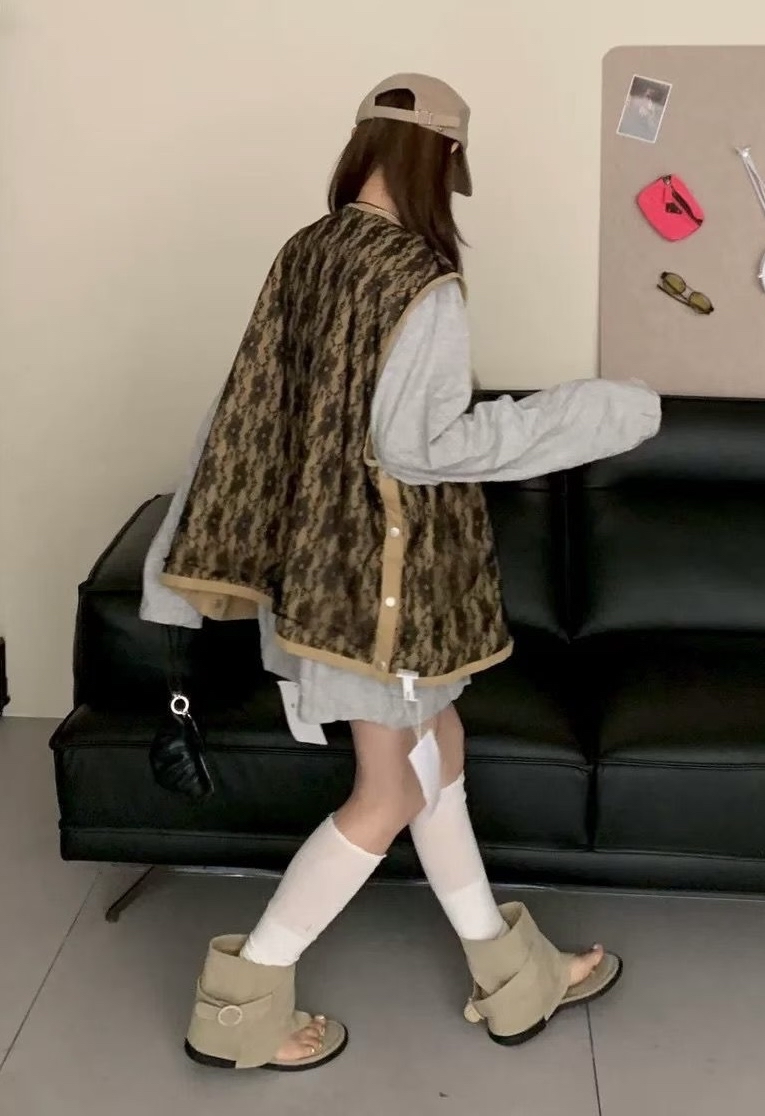 立體袋工裝馬甲