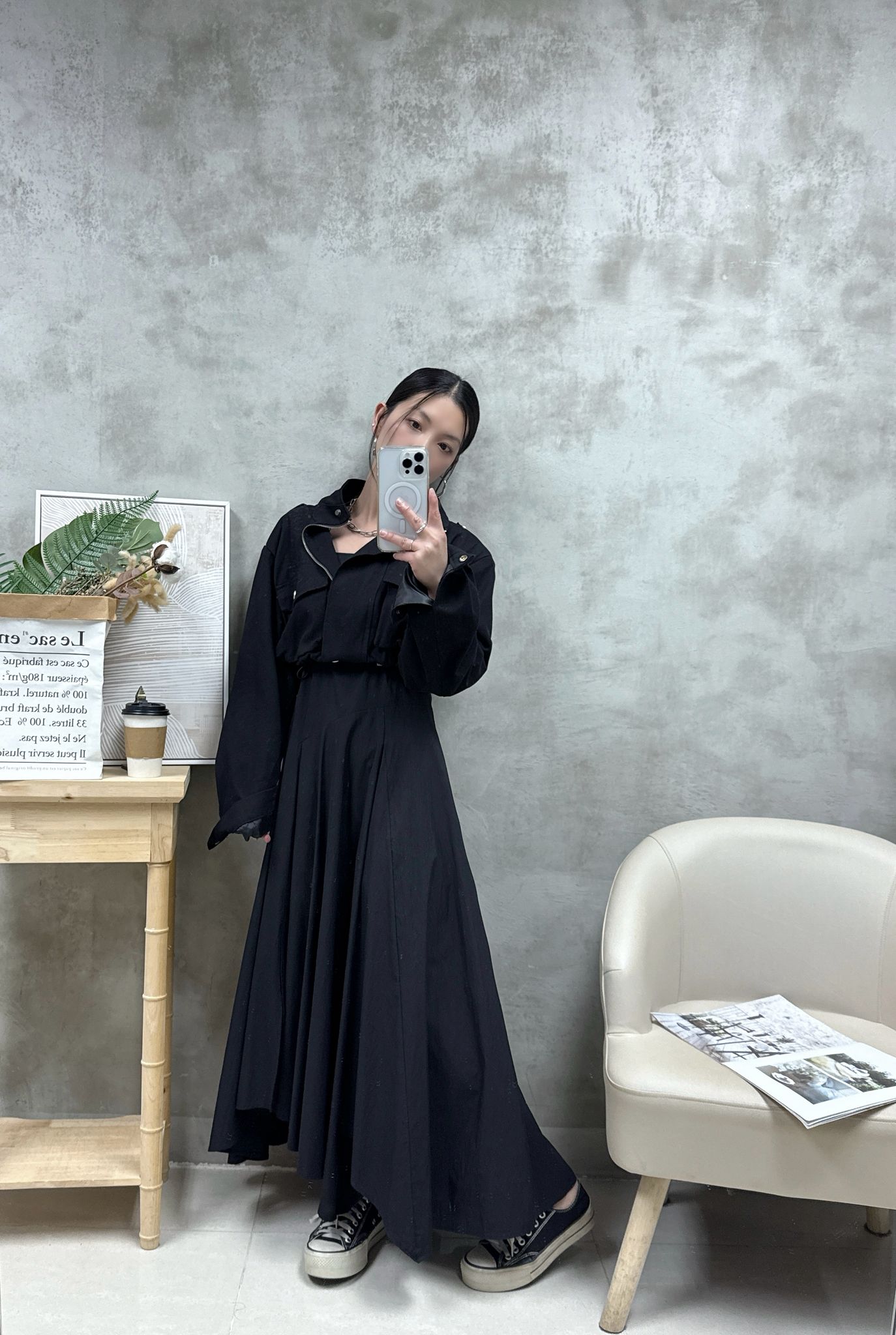 B02 不規則腳恤衫棉Ops